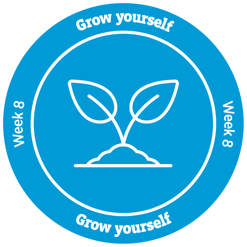 Week 8 badge