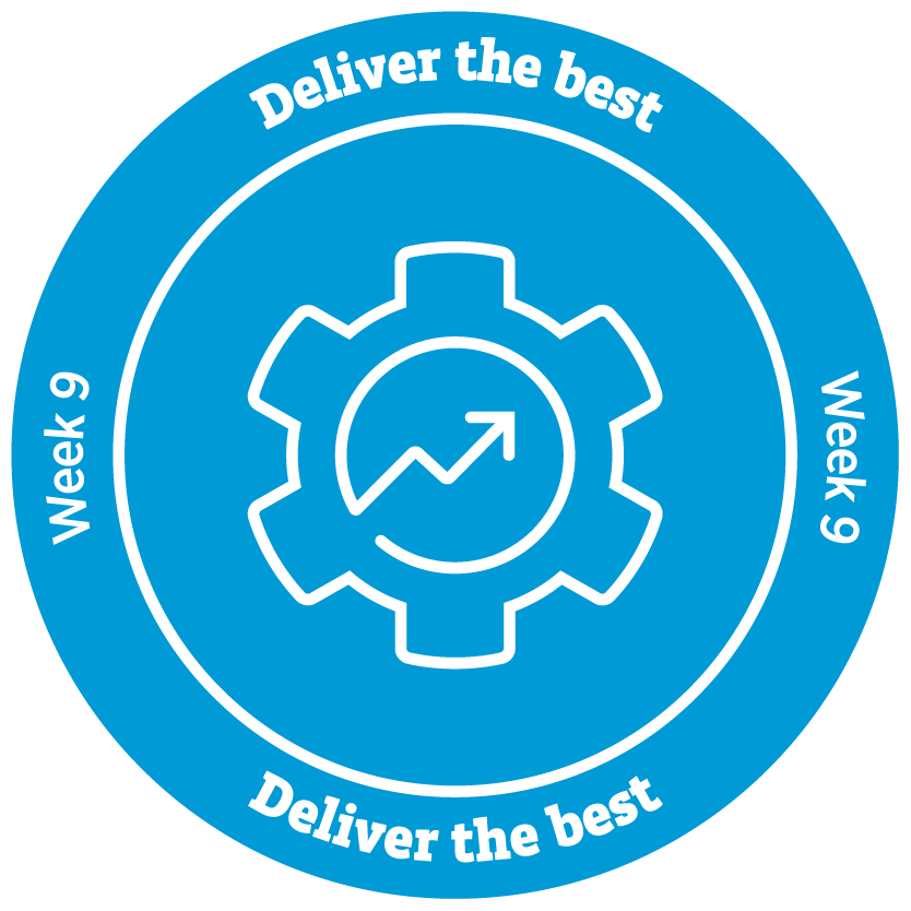 Week 9 badge