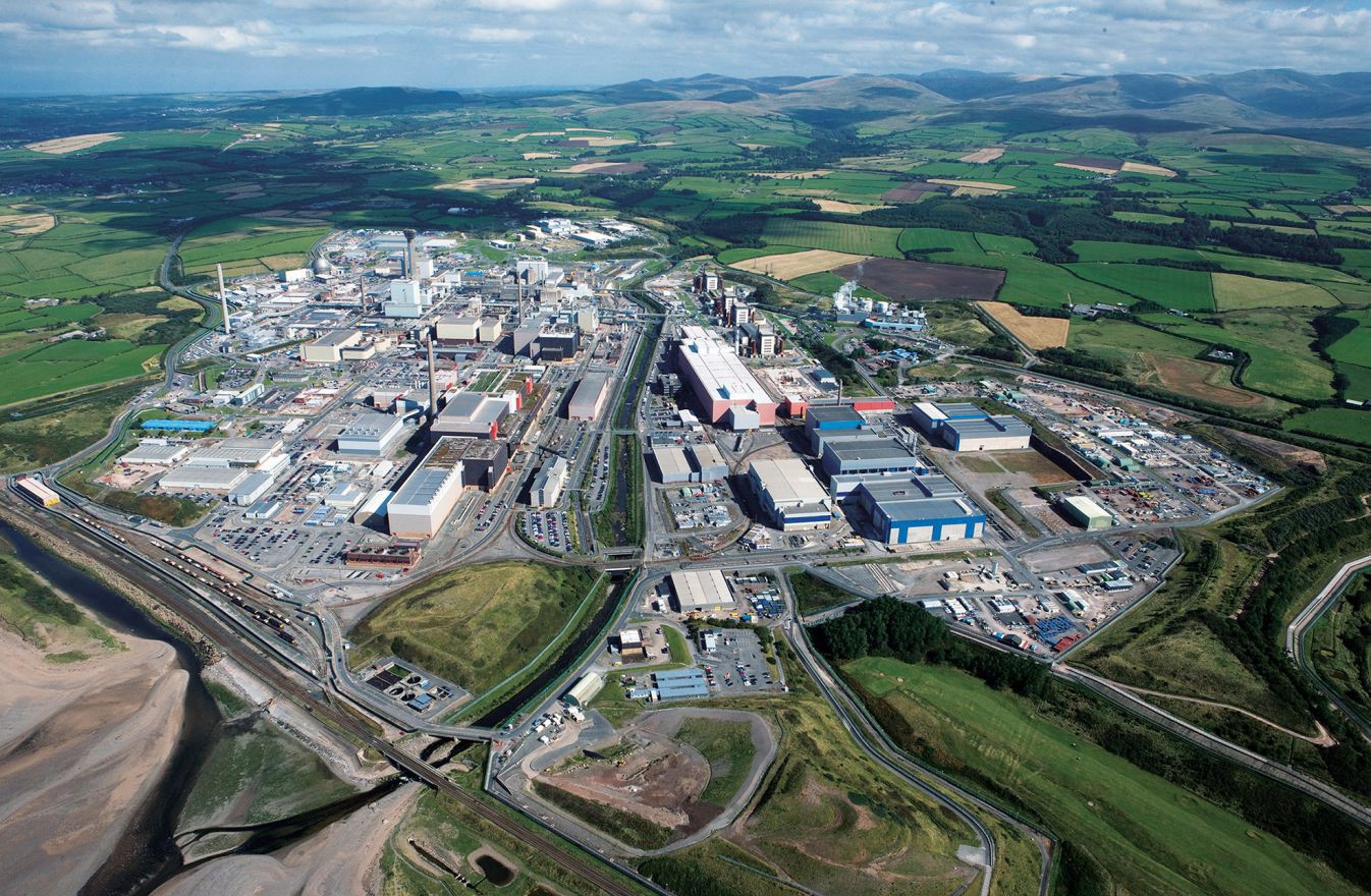 Ariel view of a UKNNL site